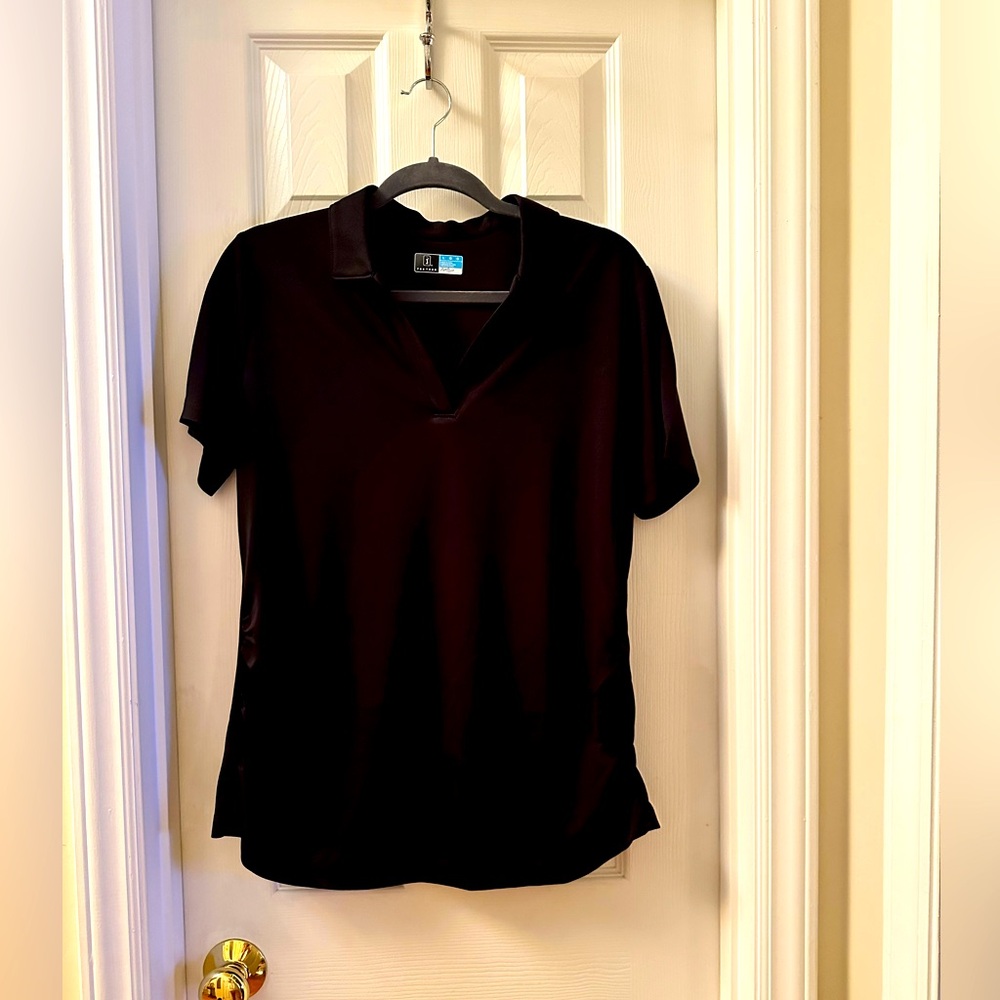 PGA Tour-Black Airflux Shirt. Size L Nw/oT